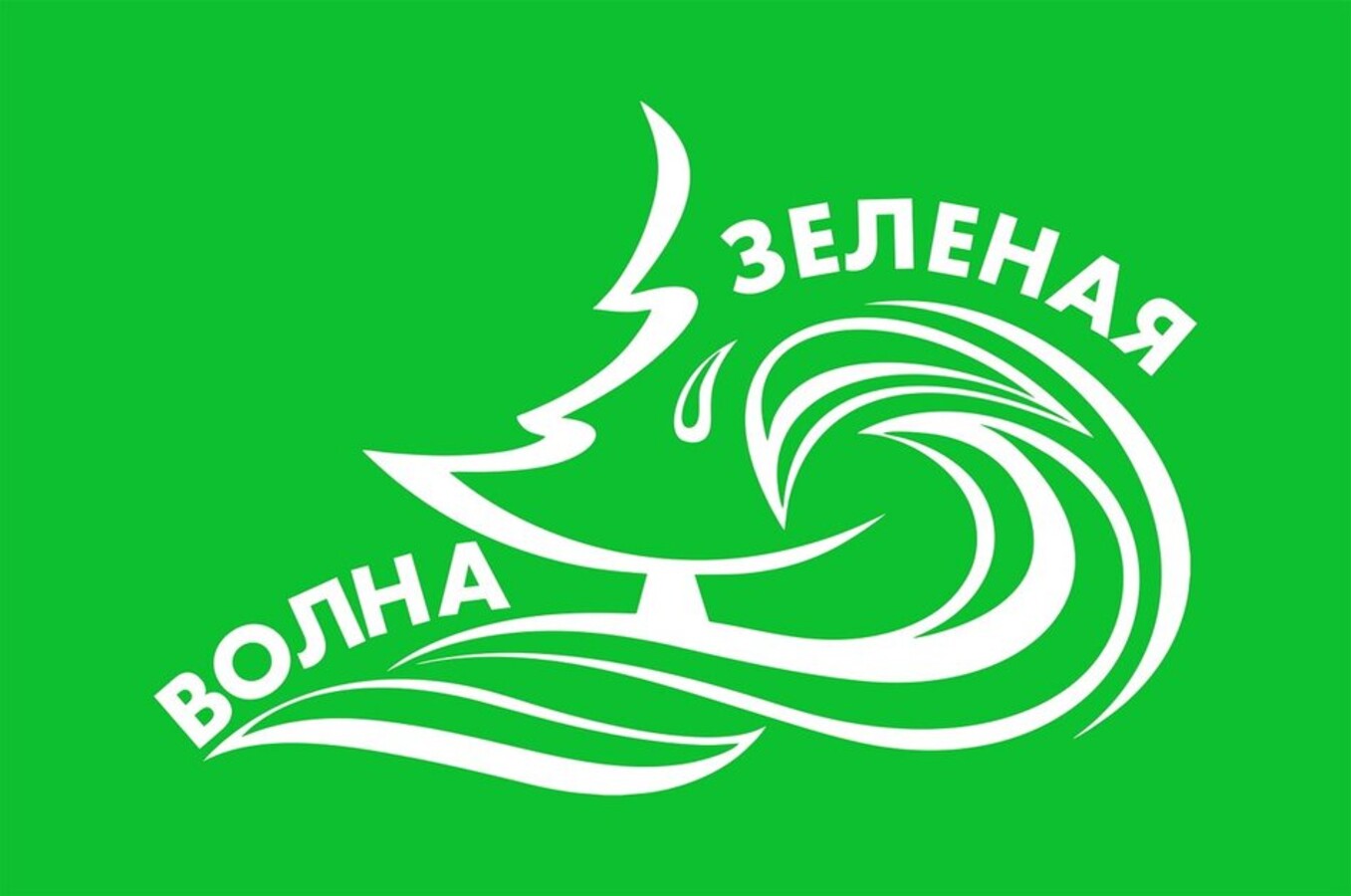 Зеленая волна.